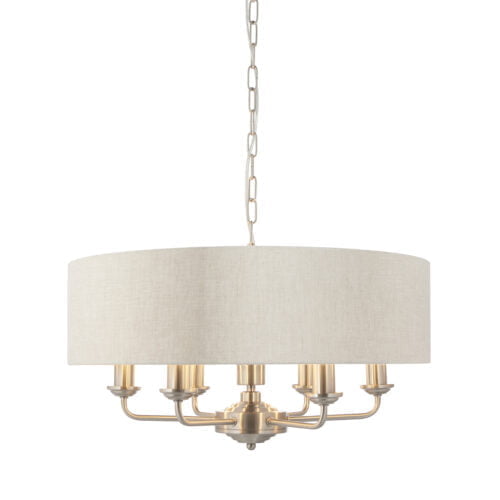 Highclere 6lt pendant