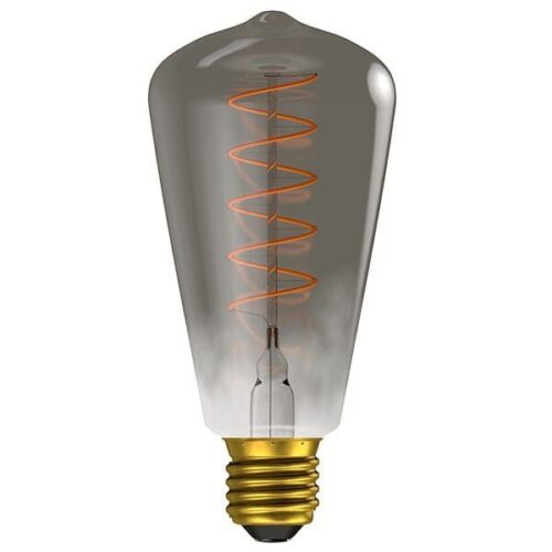 LED 4W Vintage Soft Coil Dimmable Gunmetal Squirrel Cage - ES - 1800K