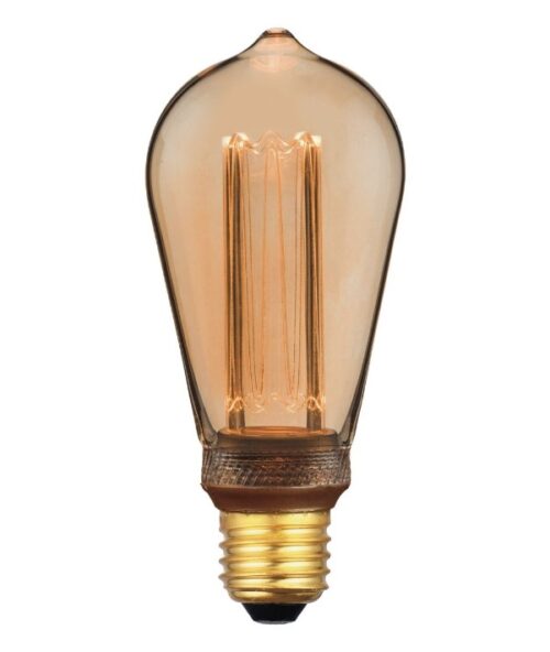 LED Rustika Light Bulb (Lamp) ES/E27 3.5W 120LM