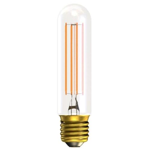 LED 3.3W Dimmable Clear Filament Medium Tubular - ES - 2700K