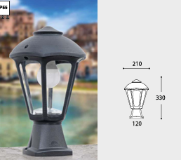 DISMA GIAMPY PILLAR TOP BLACK - Image 2